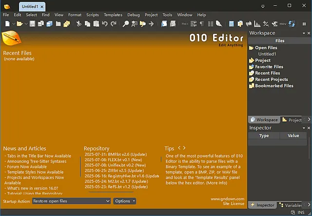 010 Editor 截图 1