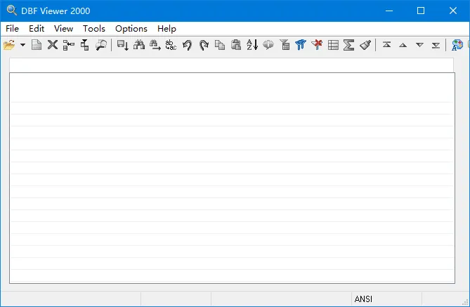 DBF Viewer 2000 截图 1