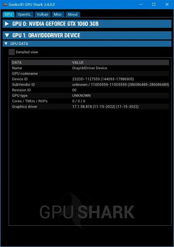 GPU Shark II 截图 1