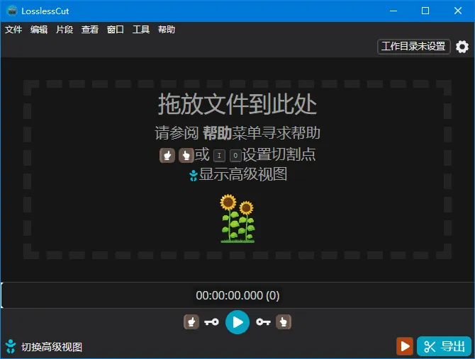 LosslessCut 截图 1