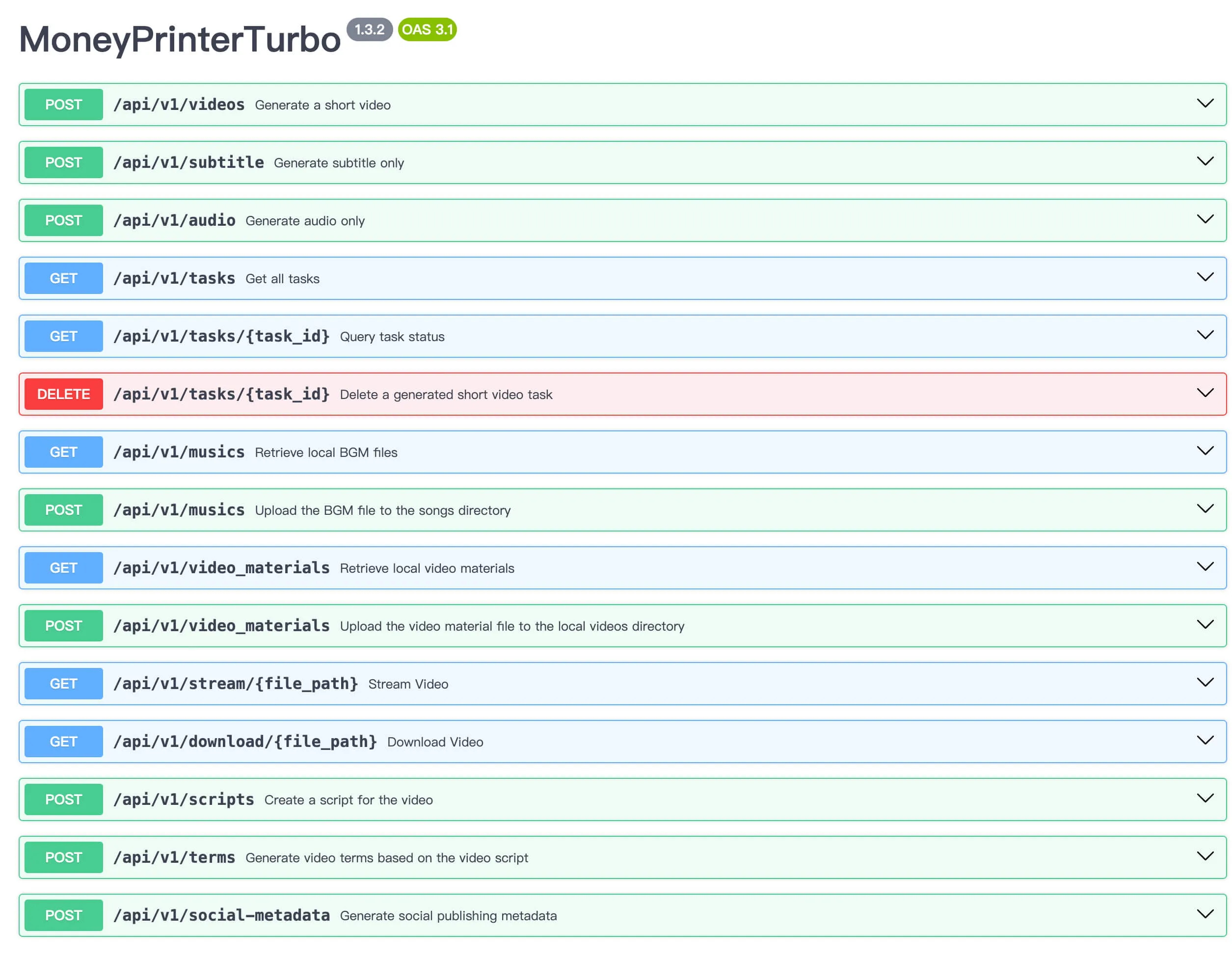 MoneyPrinterTurbo 截图 2